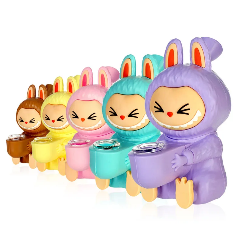 Бонг силіконовий Labubu 15см