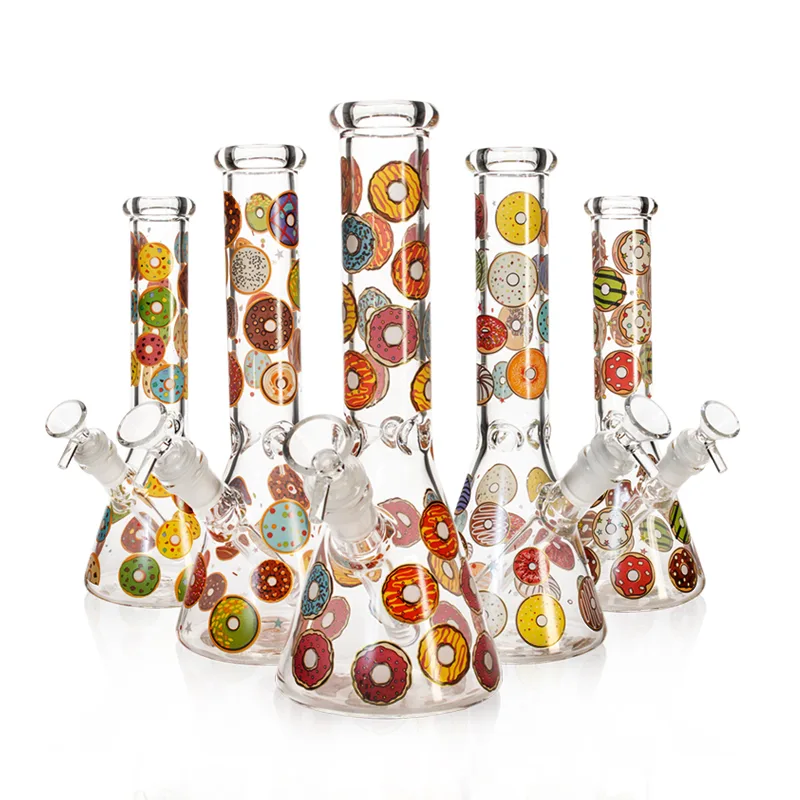 Скляний бонг Donuts Beaker