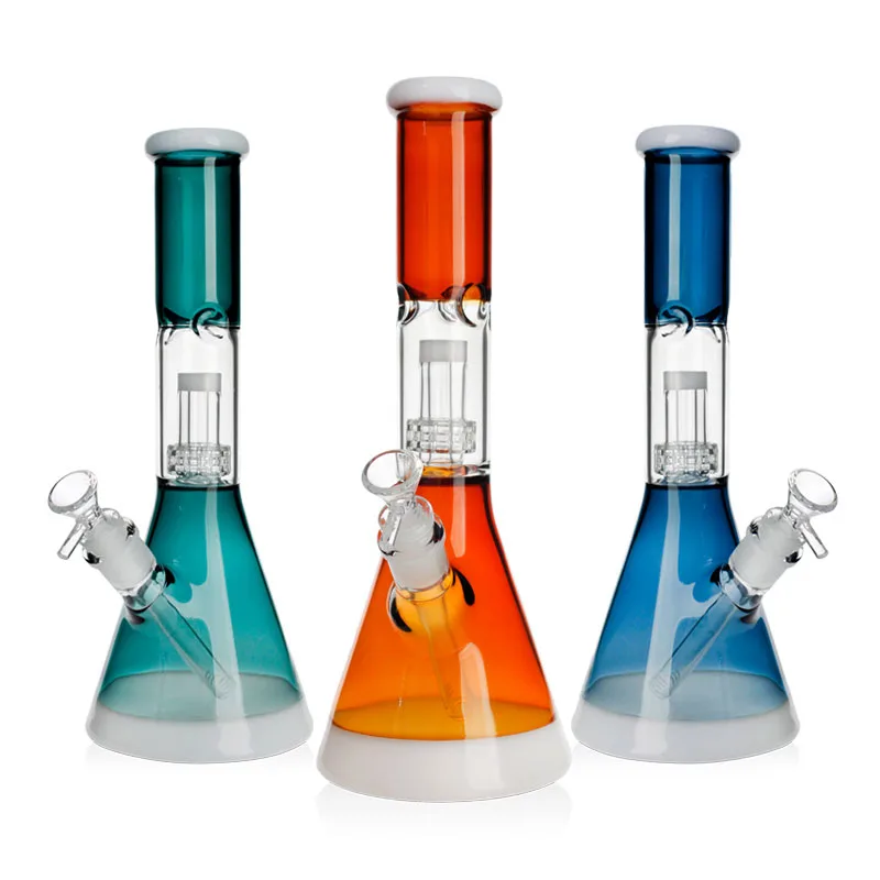 Бонг скляний High Beaker Color Matrix