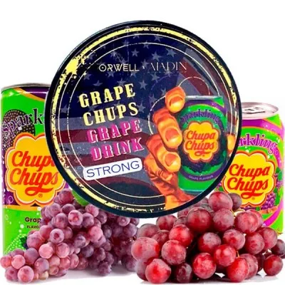 Orwell Strong 100g Grape Chups