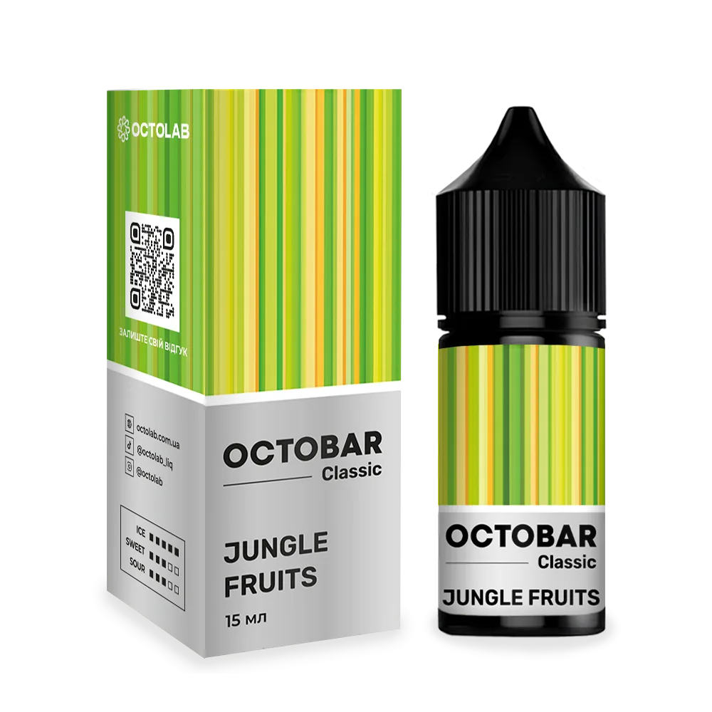 Octobar Classic 30ml набір Jungle Fruits