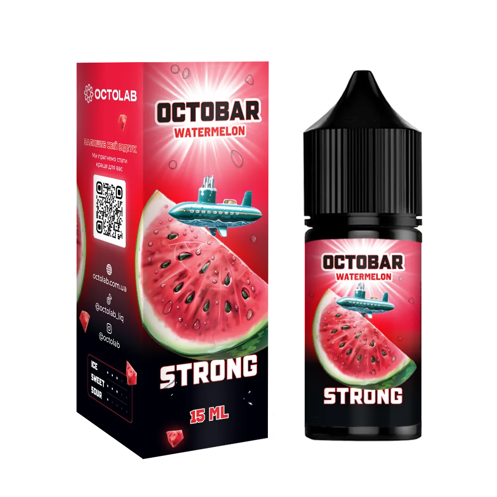 Octobar Strong набір Watermelon 30ml