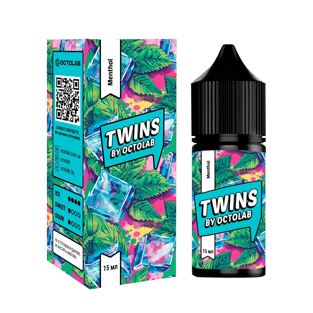 Twins 30ml набір Menthol