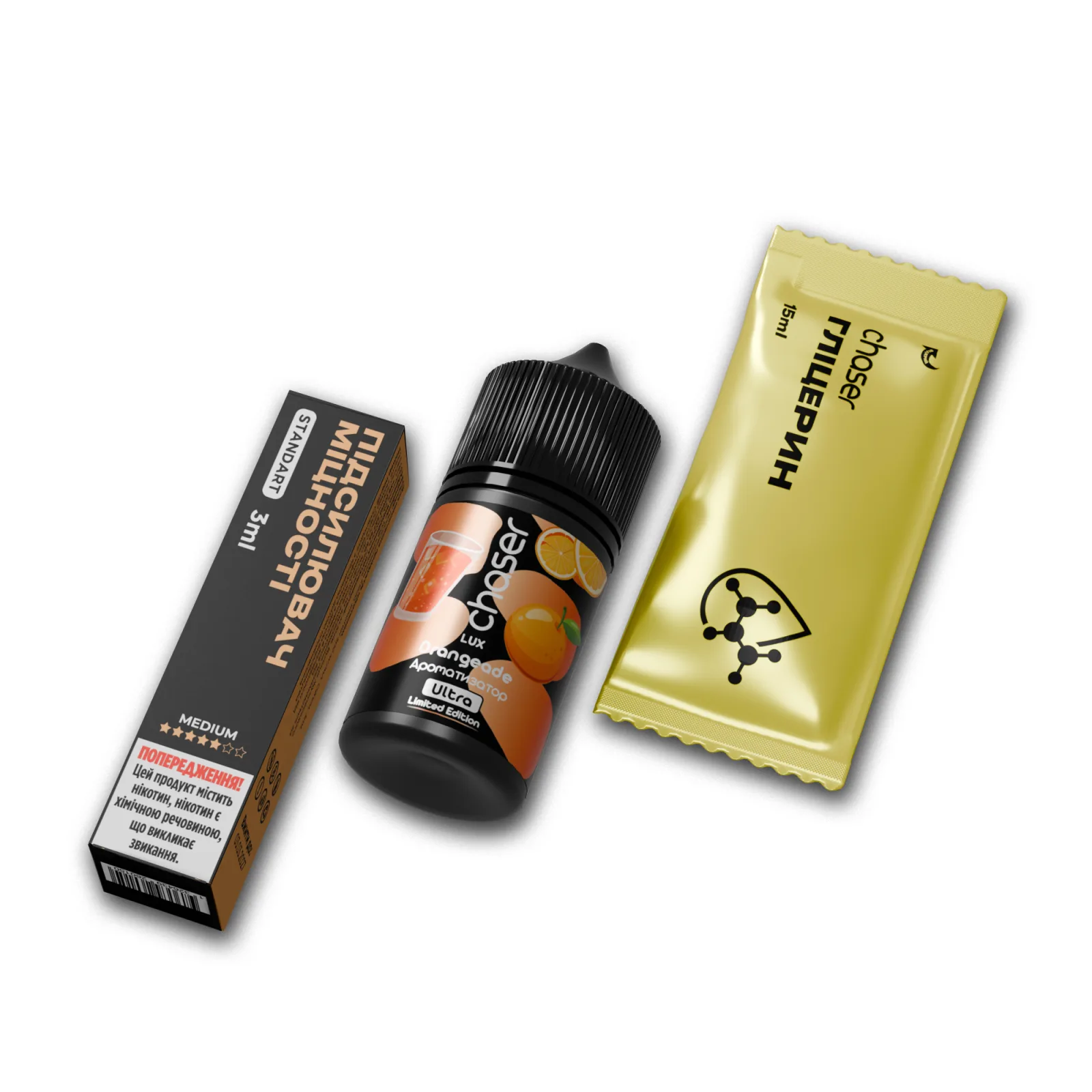 НАБОР CHASER LUX ULTRA 30 ML - ORANGEADE