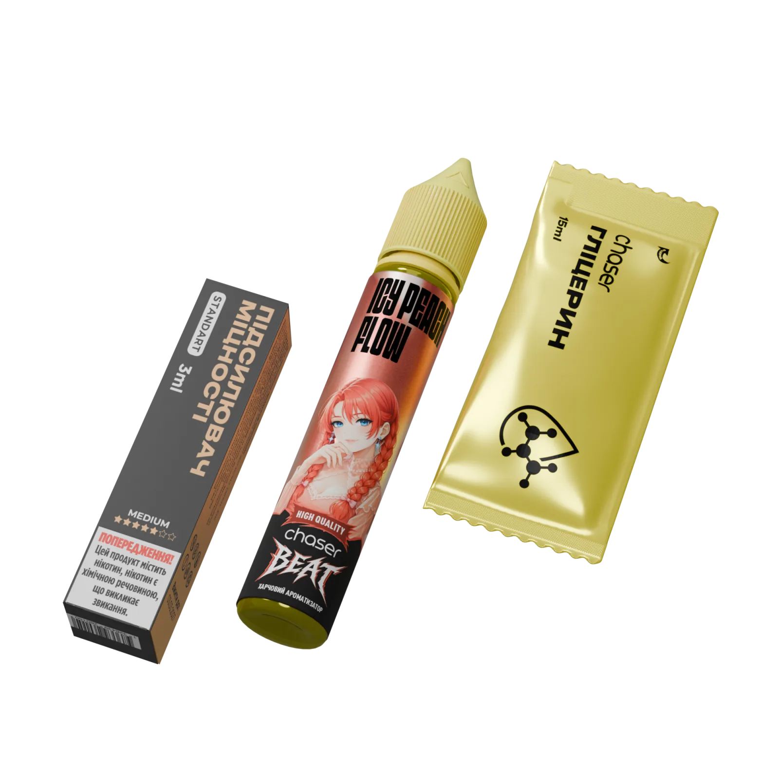 Набір Chaser Beat - Icy Peach Flow 30ml