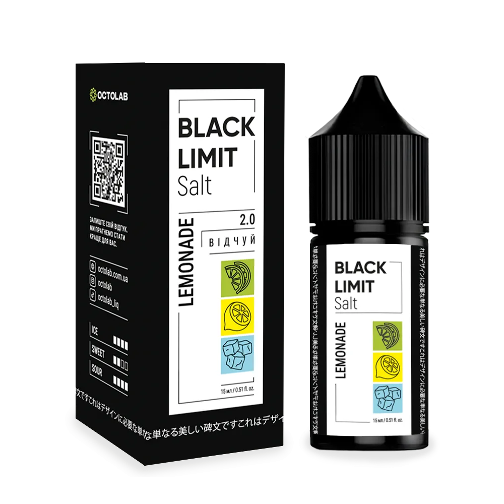 Black Limit Salt 30ml набір Lemonade