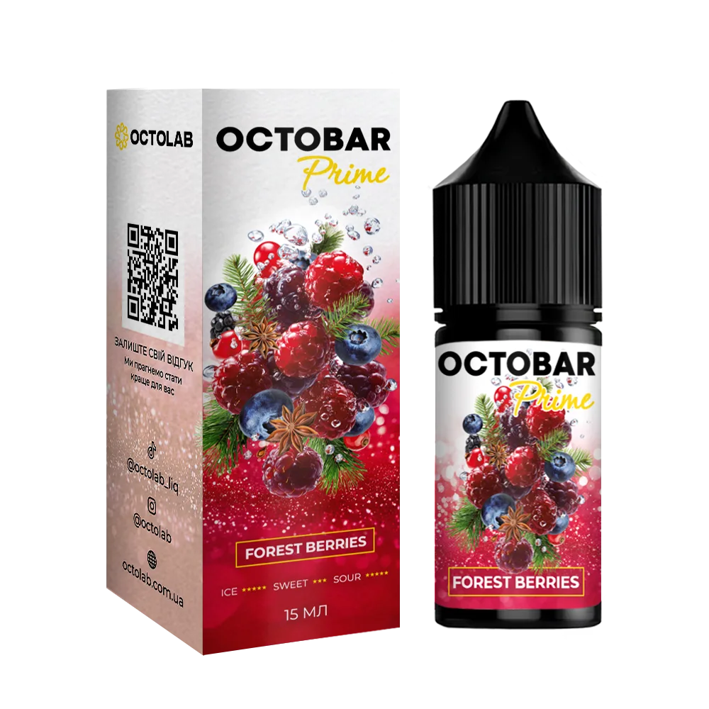 Octobar Prime 30ml набір Forest Berries