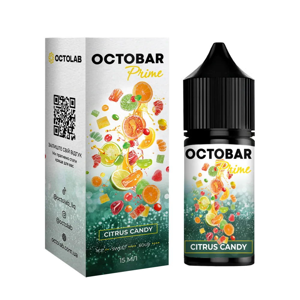 Octobar Prime 30ml набір Citrus Candy