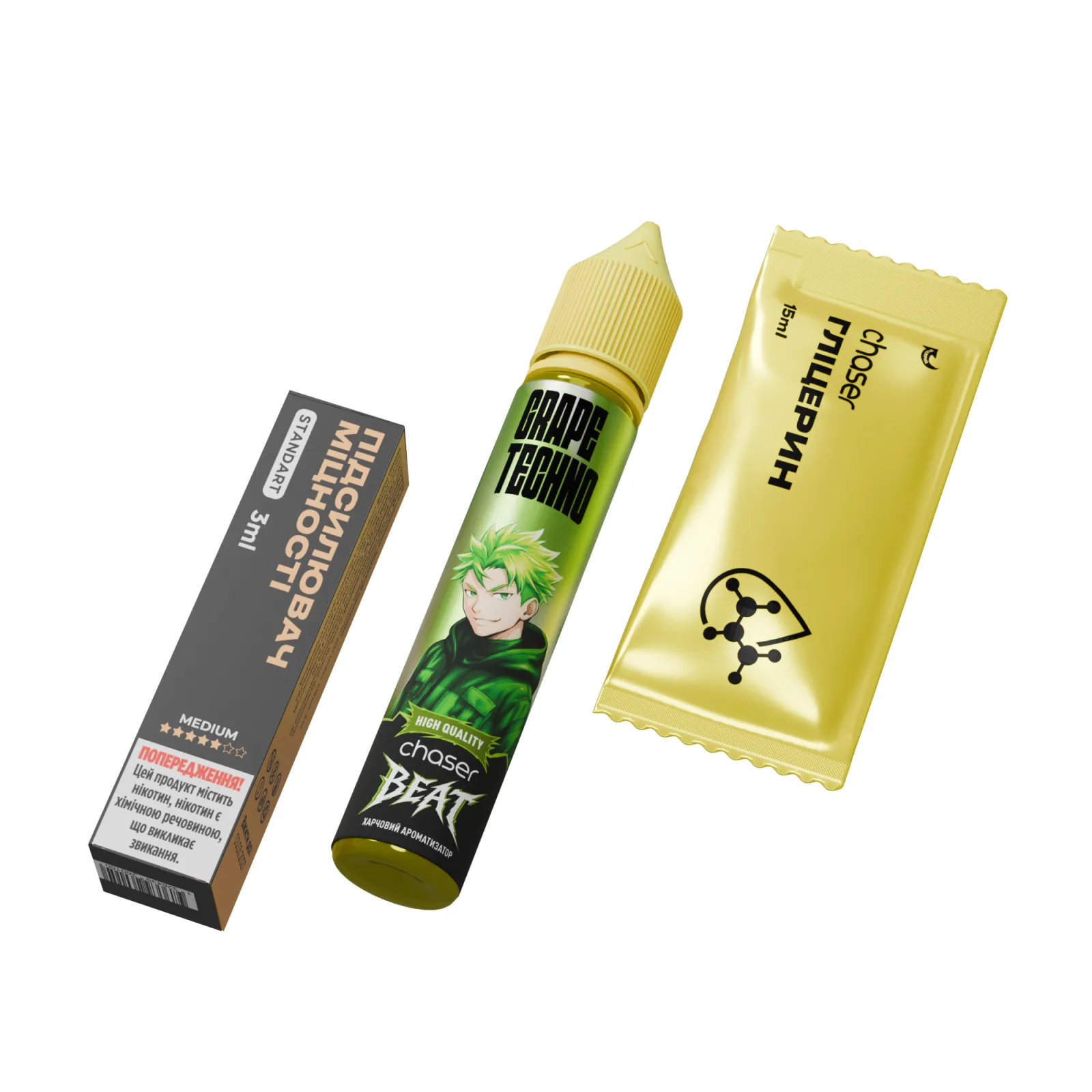 Набір Chaser Beat - Grape Techno 30ml
