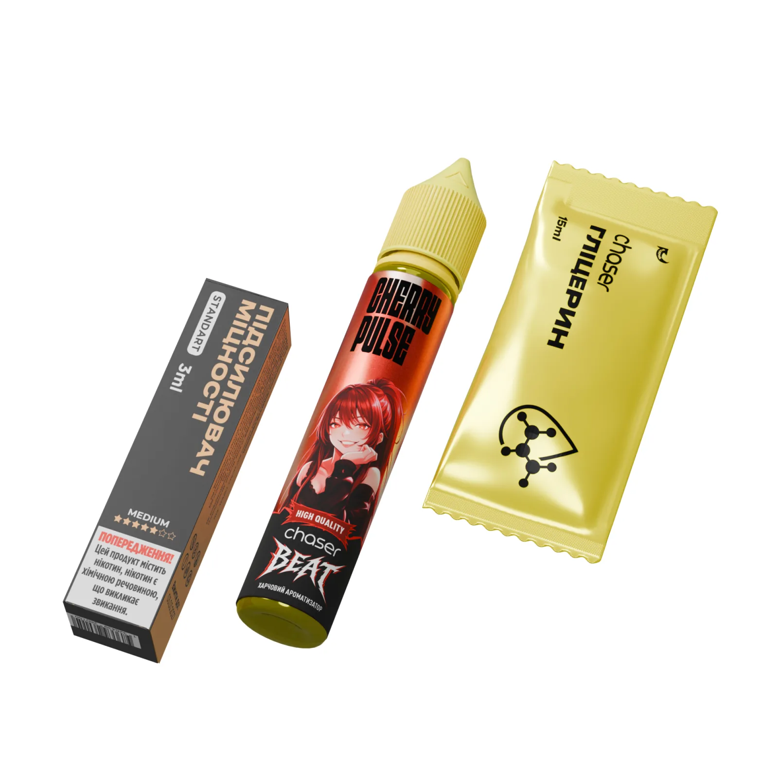 Набір Chaser Beat - Cherry Pulse 30ml
