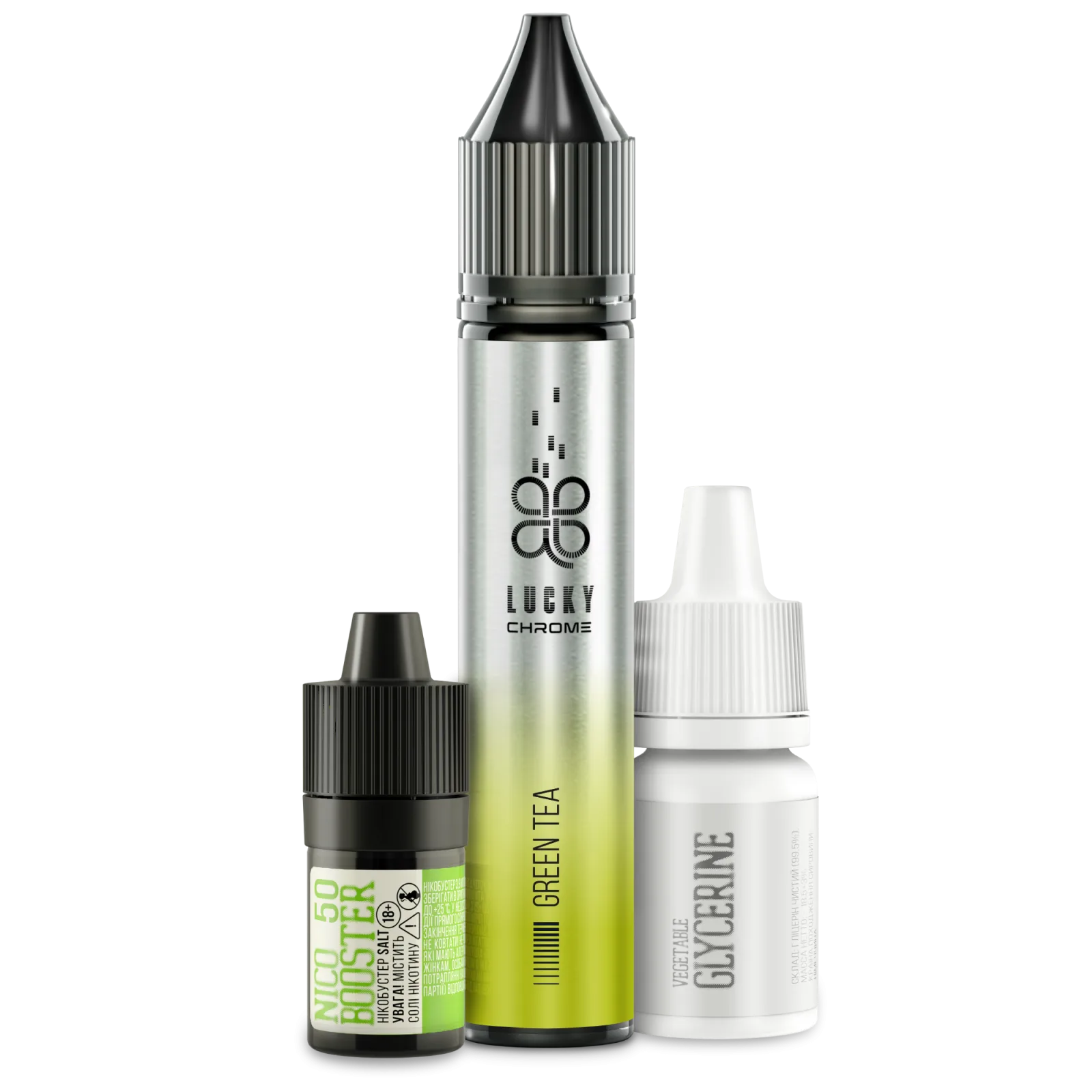 Набір LUCKY Chrome 30ml 50mg - Green Tea