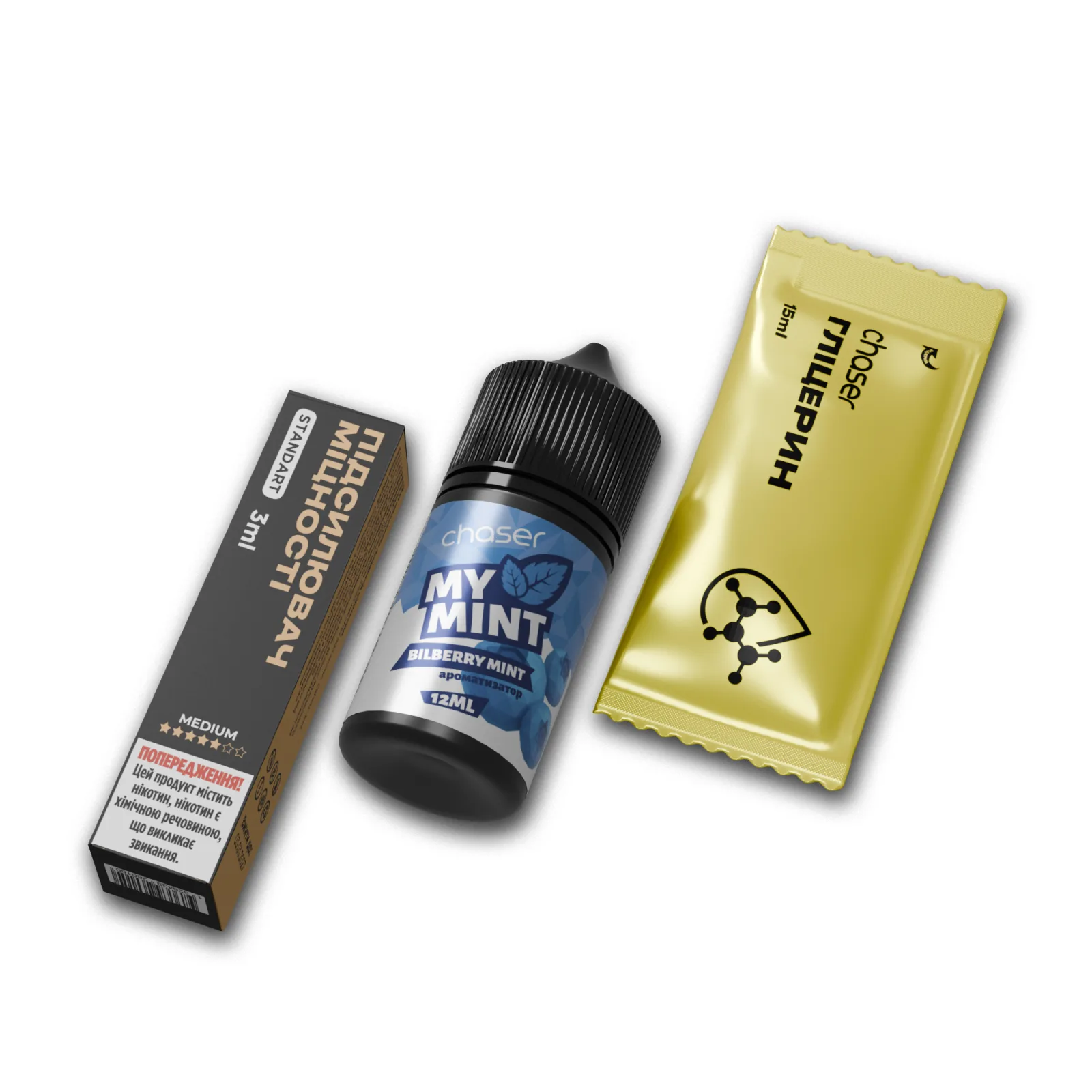 Набір CHASER MyMint - Billberry Mint 30ml