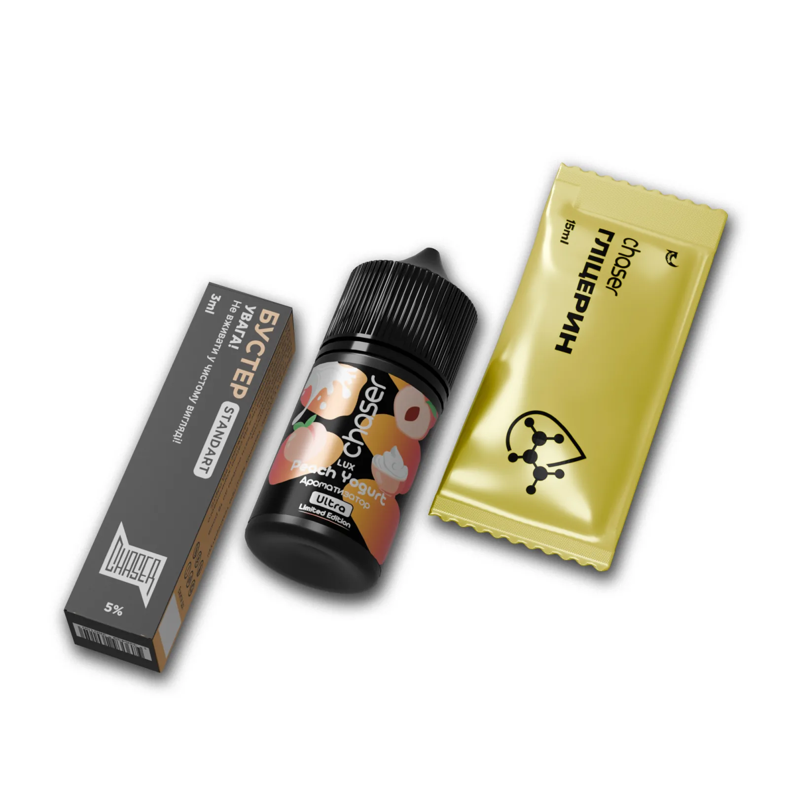 Набор CHASER LUX ULTRA 30 ML - PEACH YOGURT 30ml