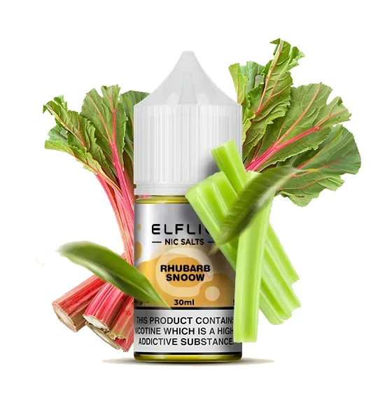 ElfLiq 30ml 50mg - Rhubarb Snoow