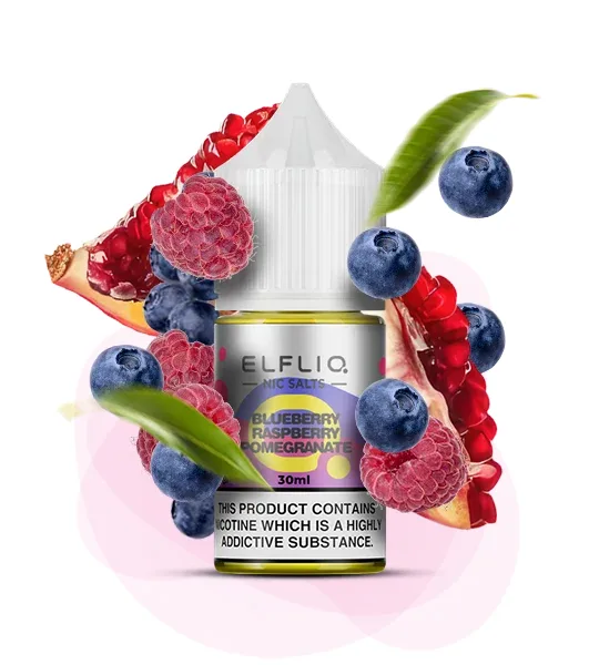 ElfLiq 30ml 50mg - Blueberry Raspberry Pomegranate