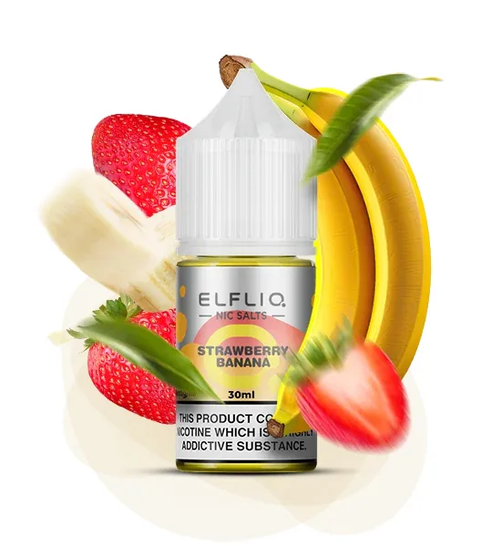 ElfLiq 30ml 50mg - Strawberry Banana