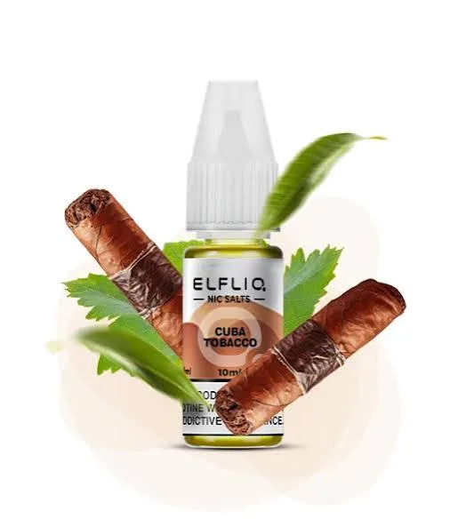 ElfLiq 10ml 50mg - Cuba Tobacco