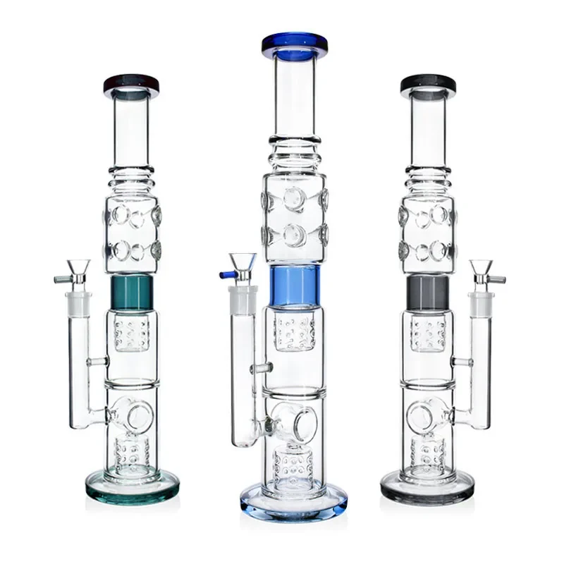 Бонг скляний Recycler Tube 43см