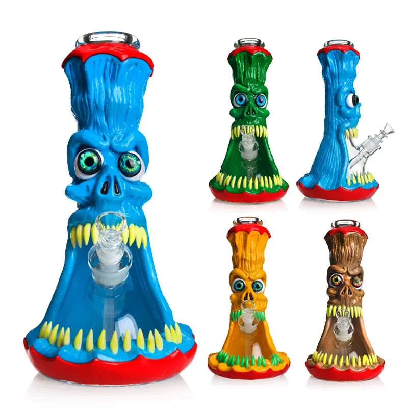 Бонг скляний 3-D Frankie Monster Glow
