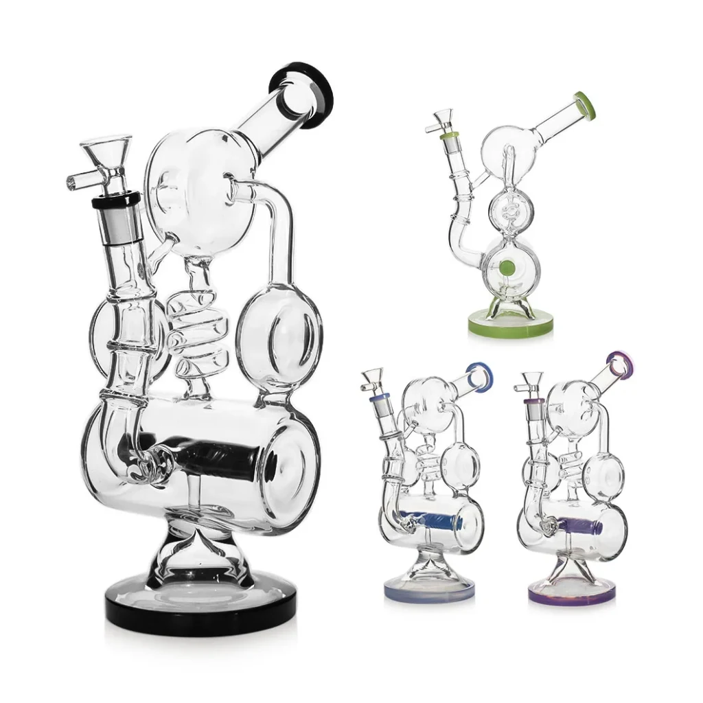 Бонг скляний Mania Recycler