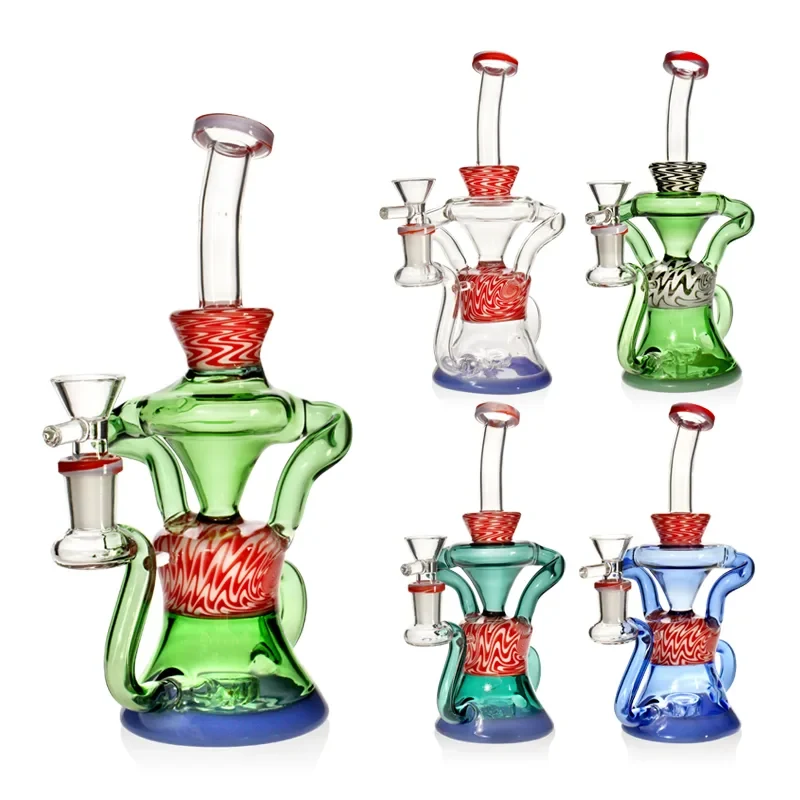 Бонг скляний Recycler Make