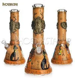 Бонг скляний 3-D Egyptian Style 33см