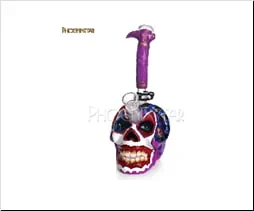 Бонг скляний Lucha Libre Skull 28см