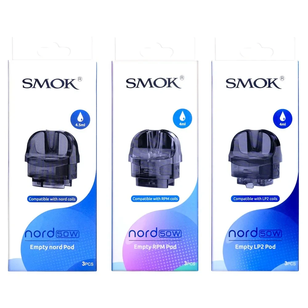 SMOK Nord Empty RPM Pod (3pcs)
