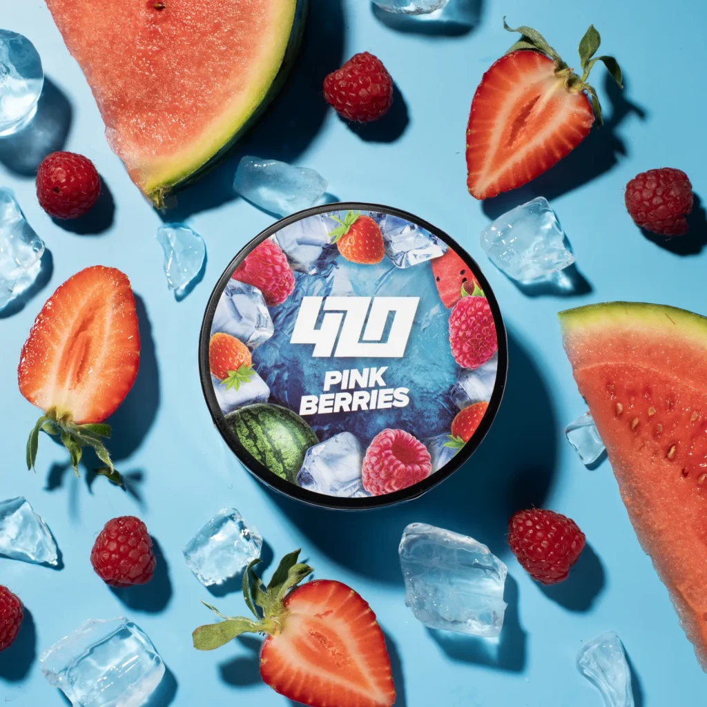 420 [Frost Line] Pink berry’s - Суниця, Малина, Кавун 100г