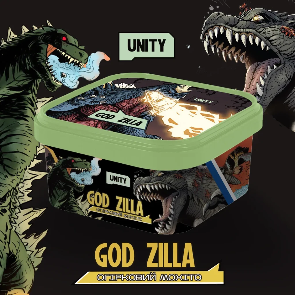 Unity NEW Огірковий Мохіто - Godzilla 250г
