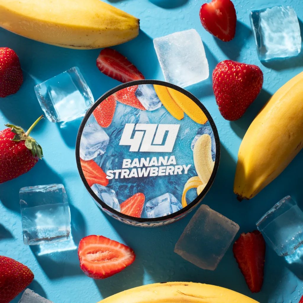 420 [Frost Line] Banana strawberry - Полуниця Банан 250г