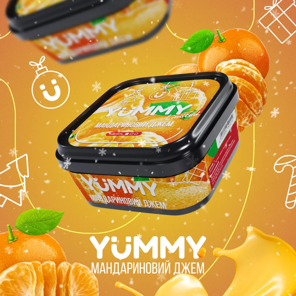 Yummy 250г Мандариновий джем