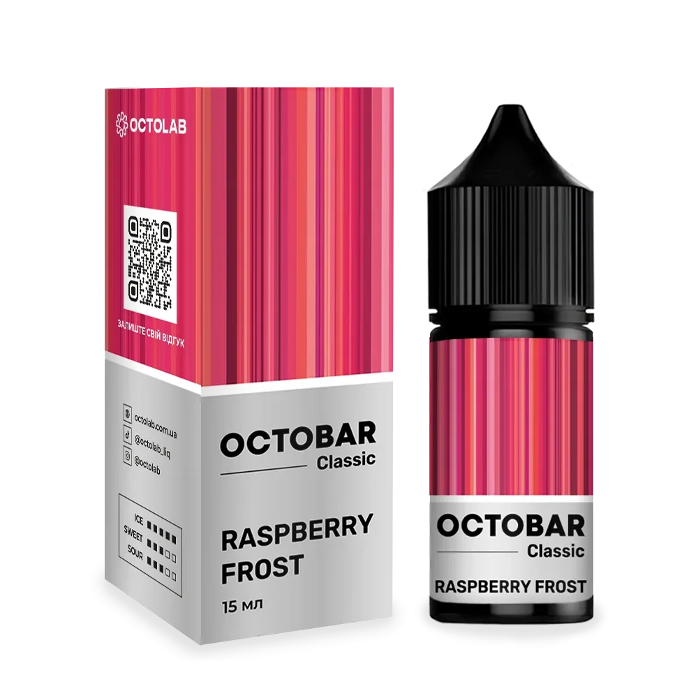 Octobar Classic 30ml набір Raspberry Frost