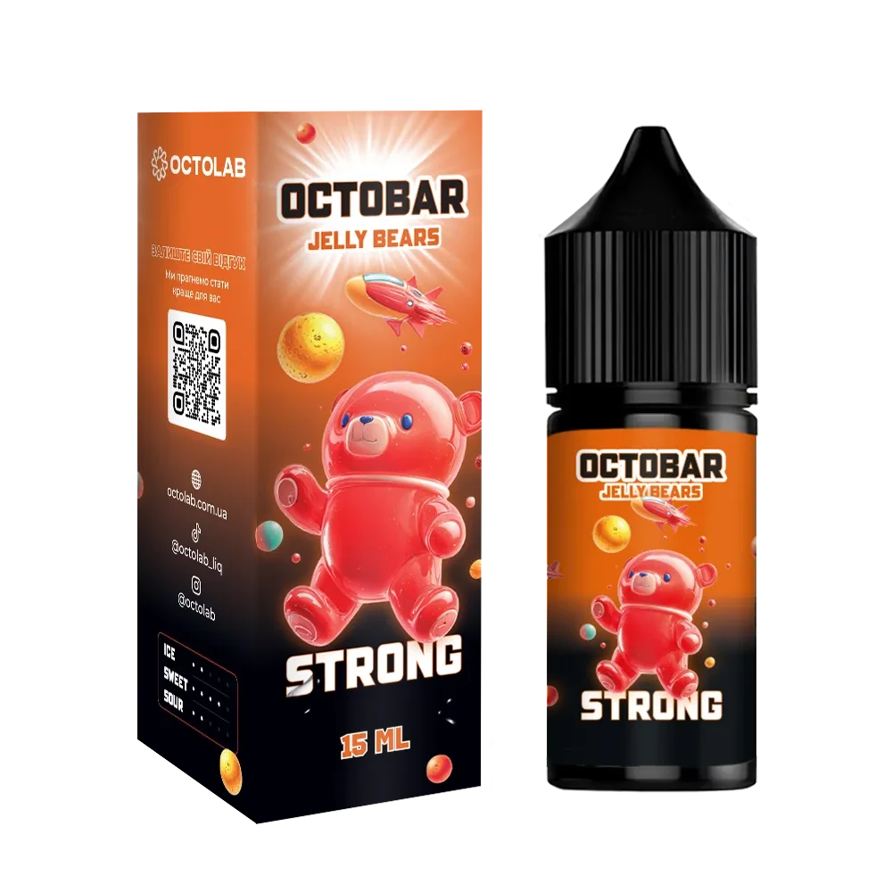 Octobar Strong набір Jelly Bears 30ml