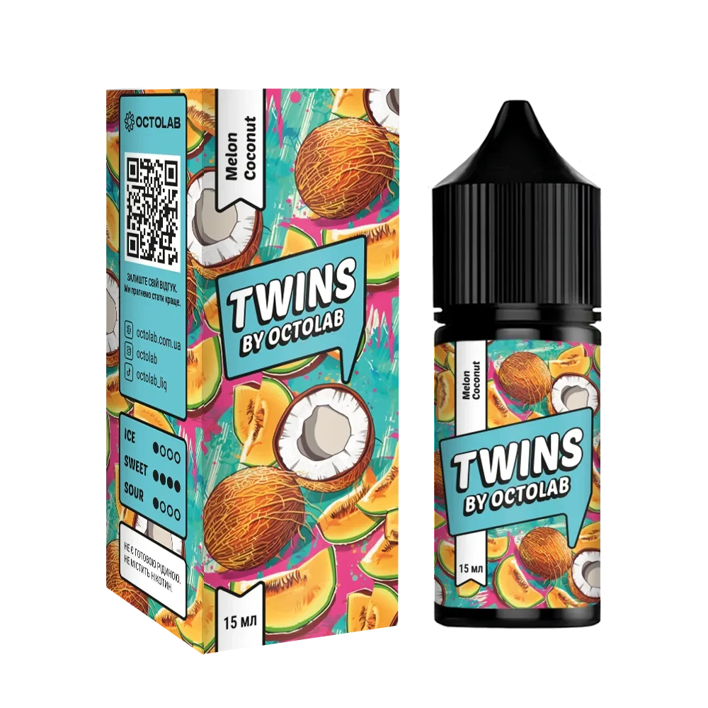 Twins 30ml набір Melon Coconut