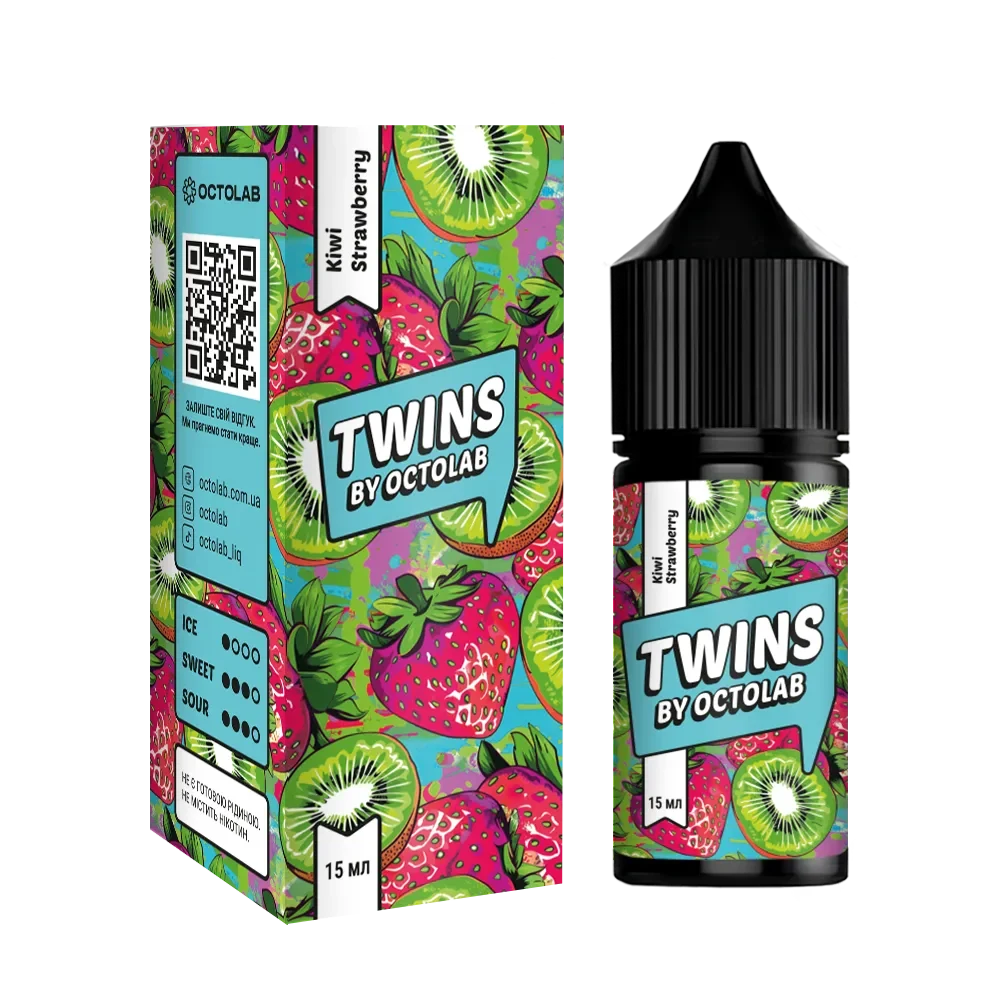 Twins 30ml набір Kiwi Strawberry
