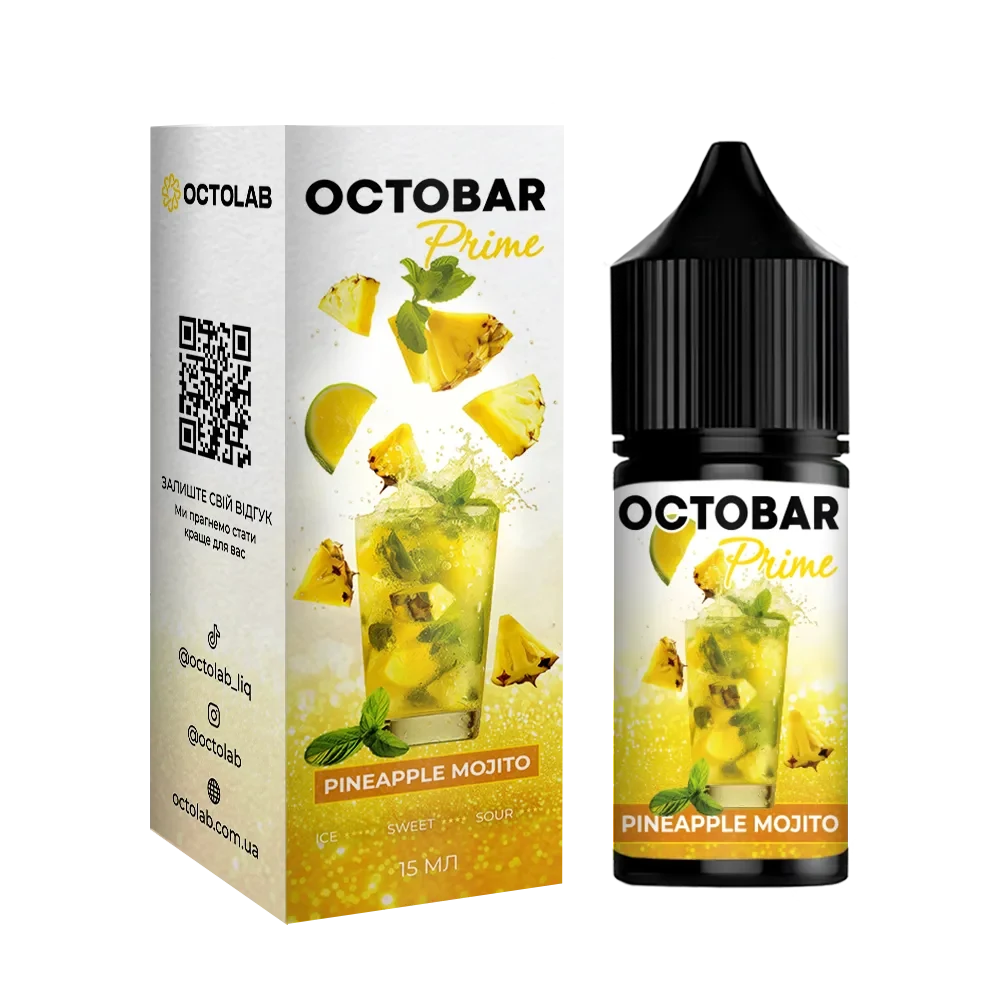 Octobar Prime 30ml набір Pineapple Mojito
