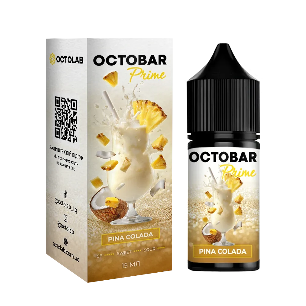Octobar Prime 30ml набір Pina Colada