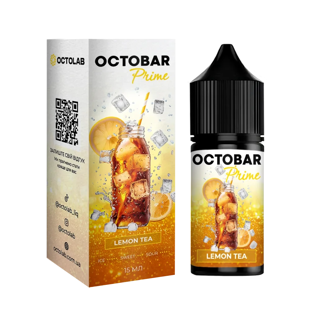 Octobar Prime 30ml набір Lemon Tea
