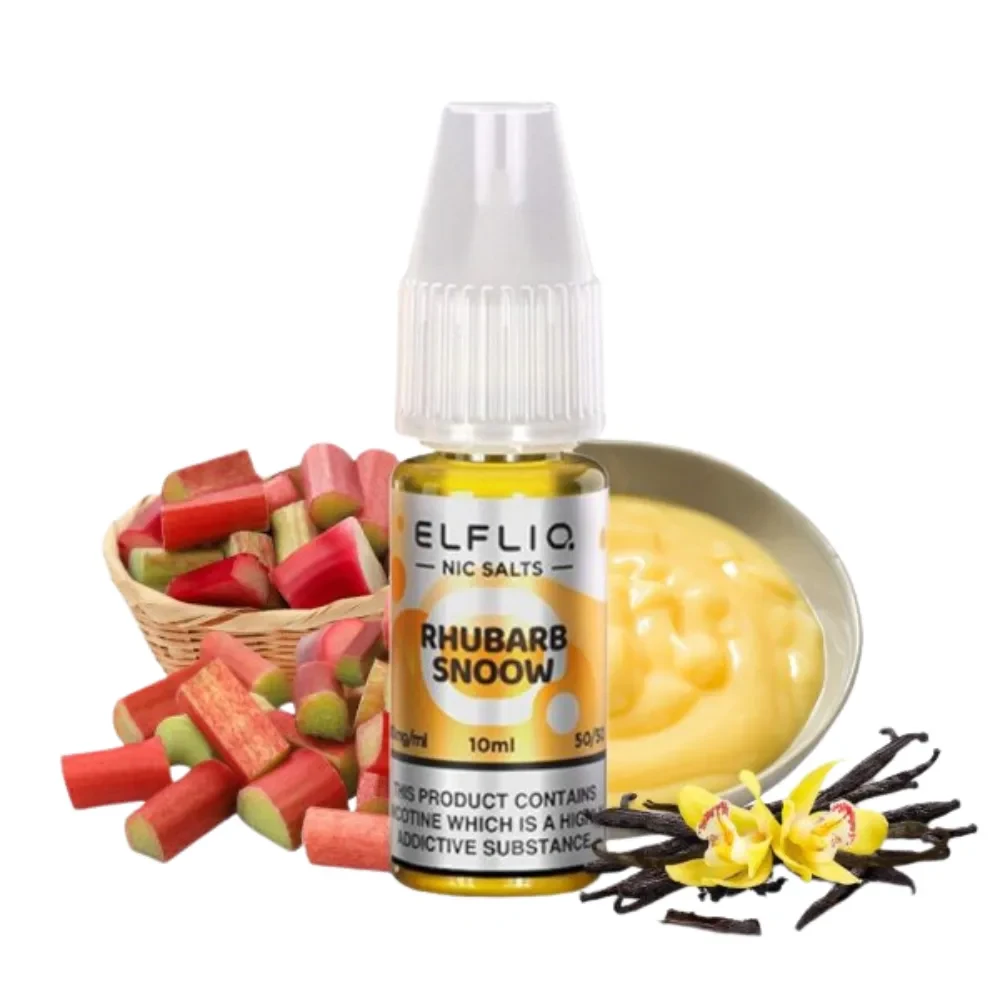 ElfLiq 10ml 50mg - Rhubarb Snow