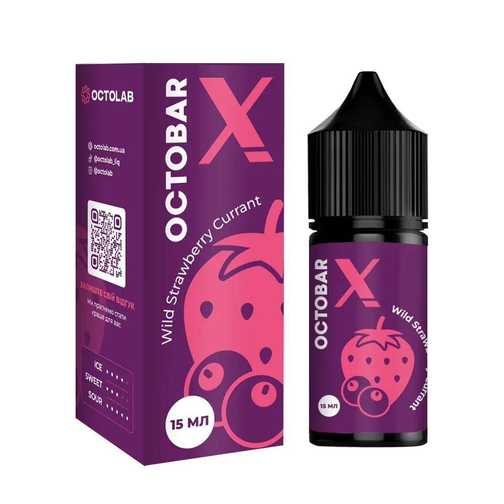 Octobar X 30ml Набір Wild Strawberry Currant