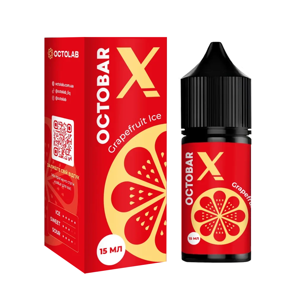 Octobar X 30ml Набір Grapefruit Ice