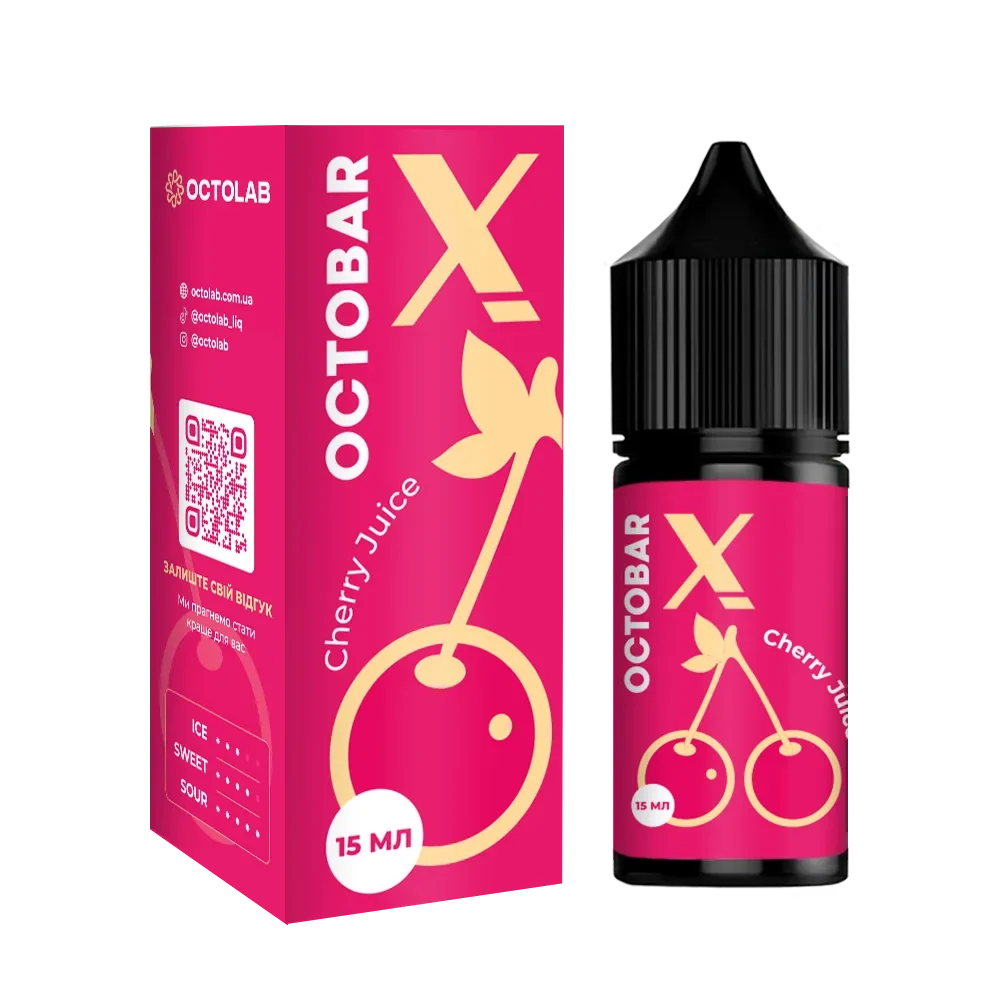 Octobar X 30ml Набір Cherry Juice