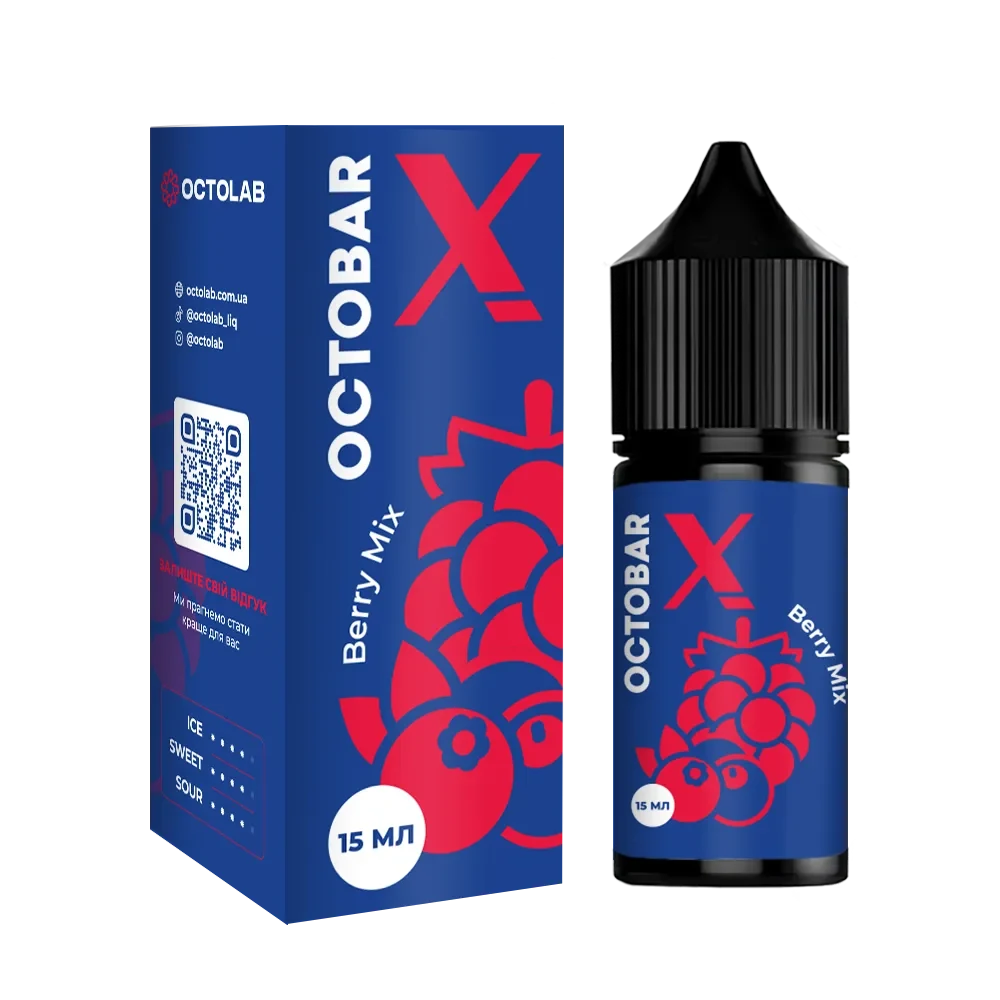 Octobar X 30ml Набір Berry Mix