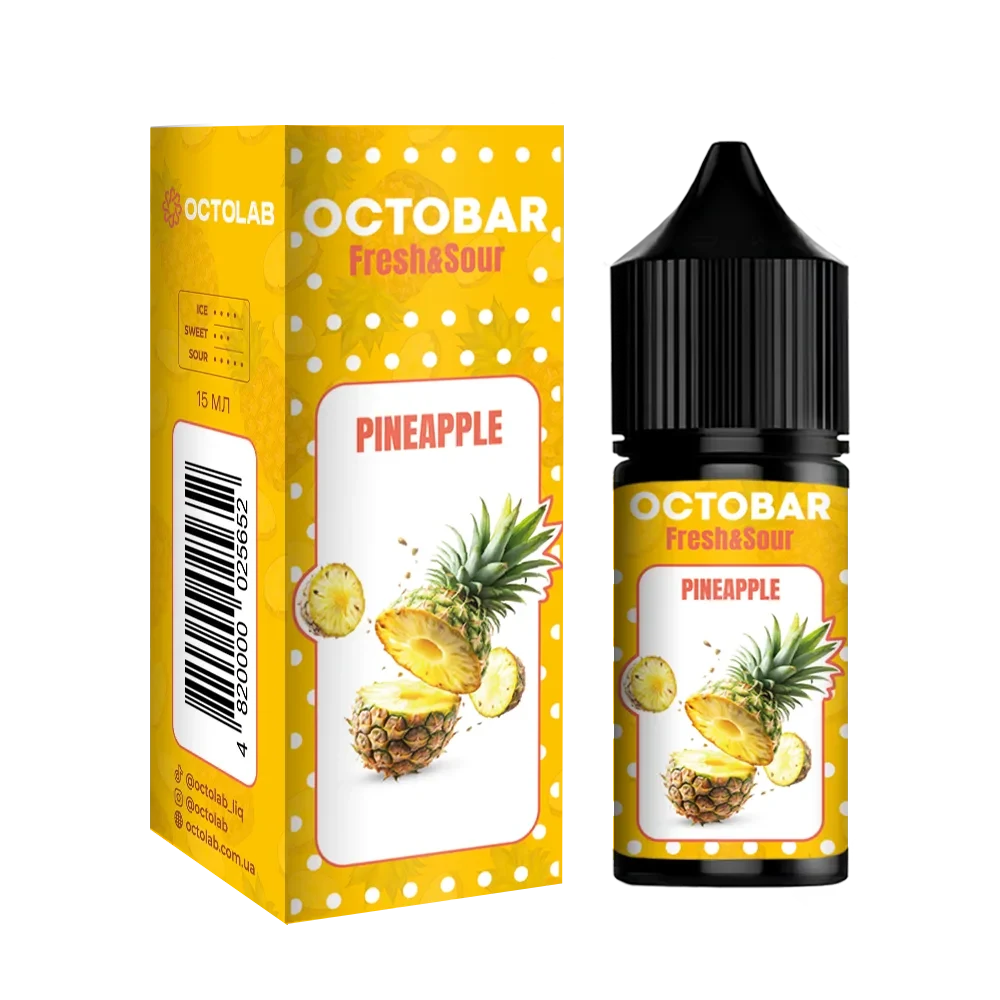 Octobar Fresh & Sour набір 30ml Pineapple