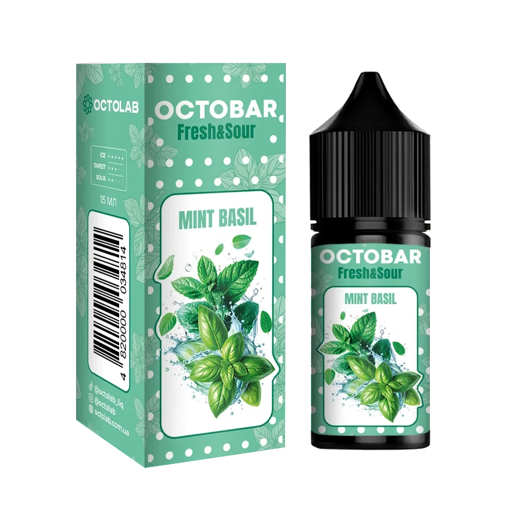Octobar Fresh & Sour набір 30ml Mint Basil