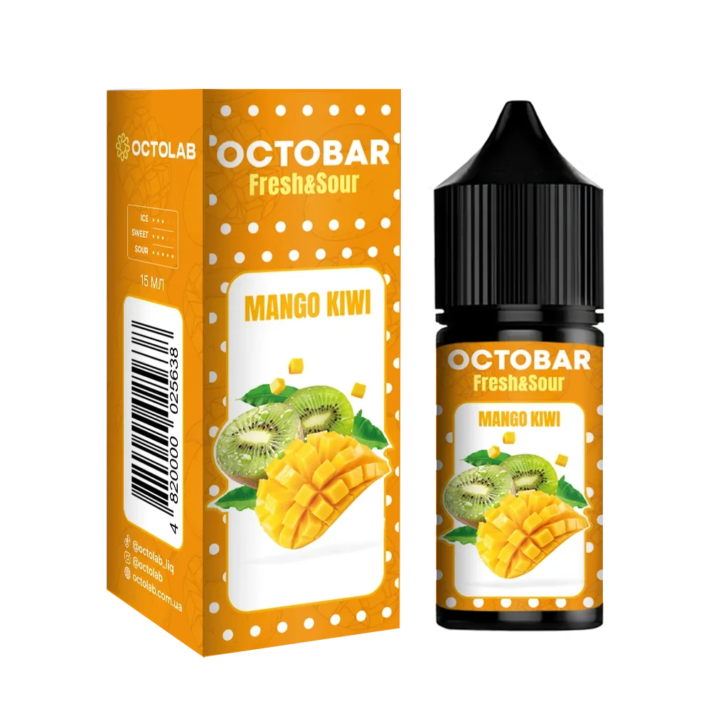 Octobar Fresh & Sour набір 30ml Mango Kiwi