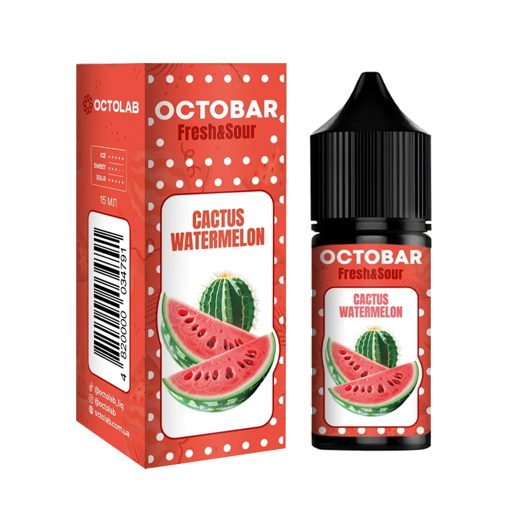 Octobar Fresh & Sour набір 30ml Cactus Watermelon