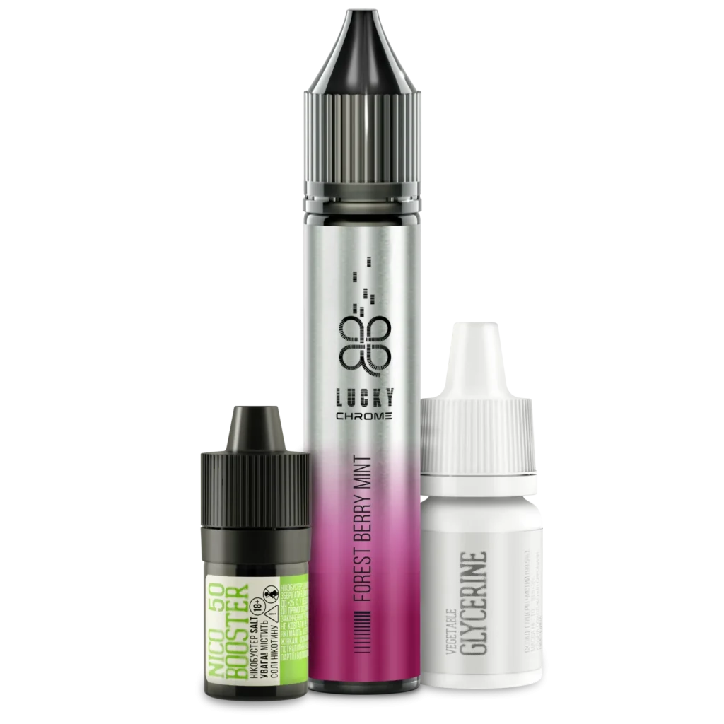 Набір LUCKY Chrome 30ml 50mg - Forest Berry Mint