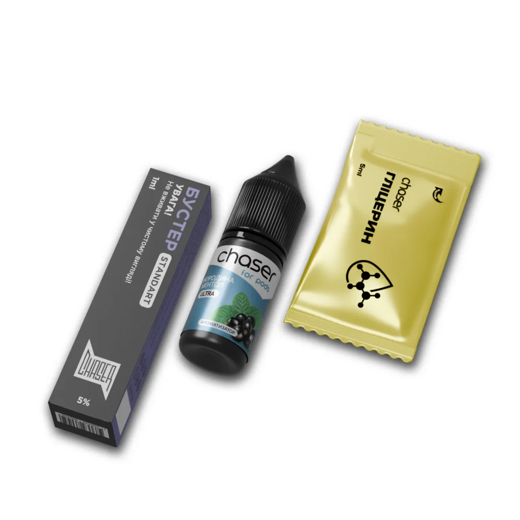 Набір Chaser F/P ULTRA 10ml 50mg - СМОРОДИНА МЕНТОЛ